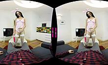 Rabbit Toy in Uniform Costume