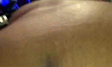 ebony bbw performing a rhythmic dance move