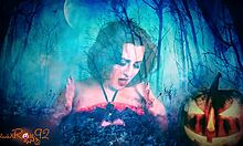 Hey, ghostly ghoulfriend, give me those jerk off instructions now!