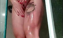 ela volta da academia toma banho gostoso e filma tudinho pra você parte 1 😍