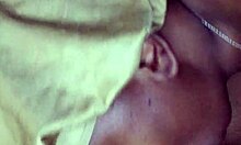 Ebony Bonnet Sucks Cock With Deep Emotion In Public