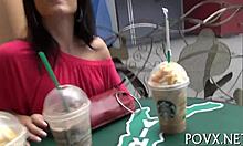 Wow, look at beautiful Aubrey Sky getting nasty in POV action! So hot! 🔥