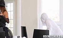 trick or free use! cassie del isla gets wild with elias cash and josh rivers