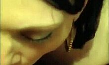 Intense Brunette Sucking Huge Cock Like A Queen