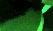 vianey in blue lingerie takes doggystyle position