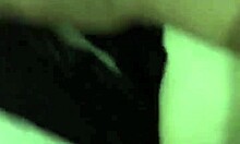 vianey in blue lingerie takes doggystyle position