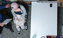 I got caught shoplifting and fucked by security