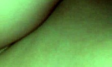 Amateur couple enjoys intimate bent over moments with partner