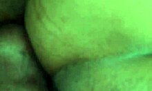 Amateur couple enjoys intimate bent over moments with partner