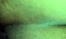 Amateur couple enjoys intimate bent over moments with partner