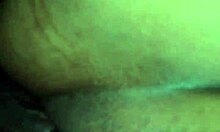 Amateur couple enjoys intimate bent over moments with partner