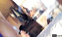 girlfriend rides ass in car for dripping creampie