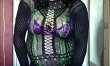 Sissy Crossdresser Shoots Load!