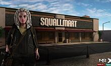 In Treasure of Nadia, she enjoys fun with her boyfriend