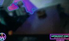 WifeBucket Presents My Wife and Step-Sister in Halloween Surprise Threesome