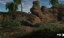 In Treasure of Nadia, she enjoys fun with her boyfriend