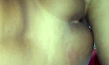 this wife with huge ass gets fucked in missionary and doggystyle, so close-up.