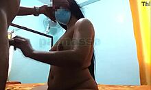 Venezolana sells breakfast but struggles, so she trades sex for cash with a stranger.