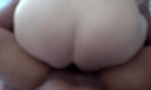 Cowgirl and doggystyle with my bbw and his big black cock