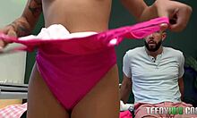 Petite teen avery black gets pounded in pov blowjob