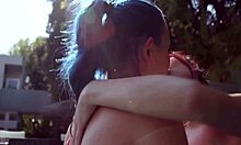 my lez stepsis is always there for me, licking and muff diving her shaved pussy as a young asian slut