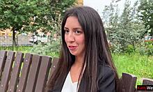 Публичный агент подцепил: Оттрахал бизнес-леди за деньги на улице