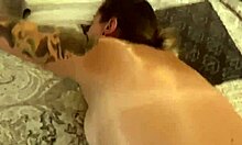 daddy's oiled massage turns into a cumshot on my pussy