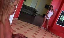 Naughty Marlie Moore and Sandy Sweet in insane group action, can you believe it?