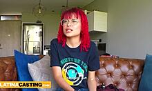 Man, your tight 18yo redhead Latina pussy and asshole got stretched hard in this casting!