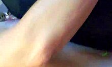 Sucking my co-worker's cock then letting him fuck me after work 😏