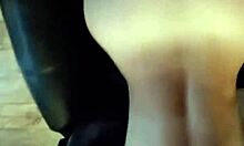 Sucking my co-worker's cock then letting him fuck me after work 😏