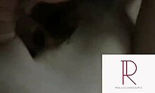 Sexy college girl's thick oral creampie and loud orgasm