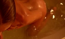 had intense sex in the bathroom with facial cumshot