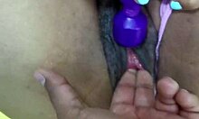 latina milf intensely masturbates her big ass solo