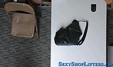 teen shoplifter caught jerking off in the store 😏