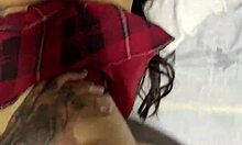 Cute Latina Petite Bent Over for Rough Double Penetration Like Her First Time