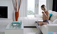 Blonde Skinny Teen Chloe Temple with Big Dick Mike Mancini