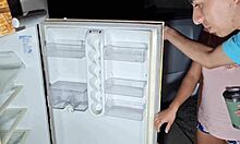 it was late, he came to buy the fridge and ended up fucking my ass