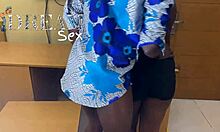 Got distracted and ended up fucked hard by big cock. Can't resist teen's sexy big ass in wild action.