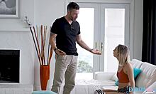 Blonde Skinny Teen Chloe Temple with Big Dick Mike Mancini