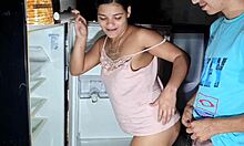 it was late, he came to buy the fridge and ended up fucking my ass