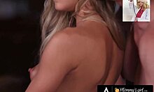 Naughty Tiffany Watson has to prove herself to stepmom Dee Williams with licking and scissoring