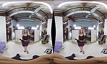 wankzvr pov scene with stella cox brunette