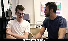 yo, straight step bro got drilled by popular alex meyer in class!