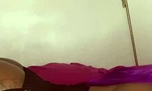 Is this nasty little 18+ stepsister playing with her pussy before stepmom arrives?