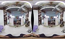 wankzvr pov scene with stella cox brunette