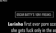 18-year brazilian cutie larinha takes first anal gape