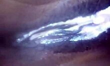 Latina BBW with big natural tits gets a sensual massage in lingerie