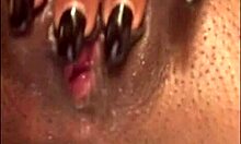 Fit Ebony Black Teen Gushes During Hardcore Fucking Session