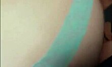 Young amateur college couple explores intimacy